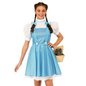 Wizard of Oz - Women's Adult Dorothy Costume, Medium, Size 8-10, GUC